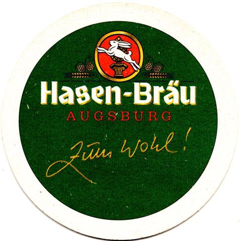 augsburg a-by hasen rund 3a (215-schriftzug hasen wei�)